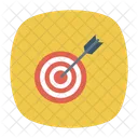 Darts Goal Target Icon