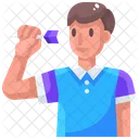Darts Player  Icon