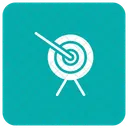 Dartscheibe  Symbol