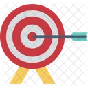 Dartscheibe Bullseye Ziel Symbol