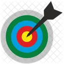 Dartscheibe Darts Spiel Symbol