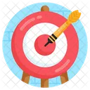 Bullseye Dartscheibe Darts Symbol