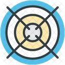 Dartscheibe Bullseye Tor Symbol