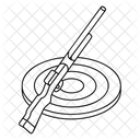 Dartscheibe  Symbol