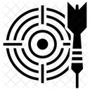 Dartscheibe  Symbol