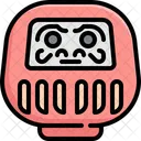 Daruma Doll Japan Icon
