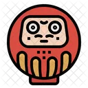 Daruma Japan Cultures Icon