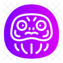 Daruma Cultures Spirit Icon