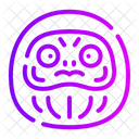 Daruma Cultures Spirit Icon