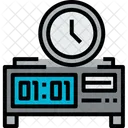 Digital Uhr Zeit Symbol