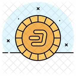 Dash Icon - Download in Colored Outline Style