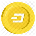 Dash Coin Dash Currency Crypto Icon