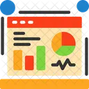 Dashboard Analytics Dashboard Data Visualization Icono