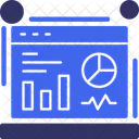 Dashboard Analytics Dashboard Data Visualization Icono