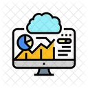 Dashboard Monitoring Cloud Icon
