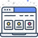 Dashboard Web Laptop Icon