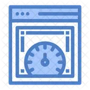 Dashboard Page Speed Test Web Speed Icon