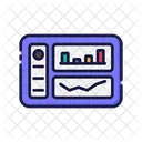 Dashboard Analysis Analytics Icon