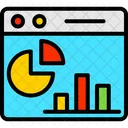 Dashboard Bar Chart Browser Icon