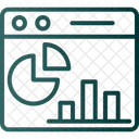 Dashboard Bar Chart Browser Icon