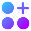 Dashboard Circle Add Icon