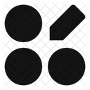 Dashboard Circle Edit Icon