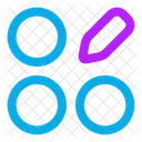 Dashboard Circle Edit Icon