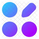 Dashboard Circle Edit Icon