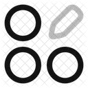 Dashboard Circle Edit Icon