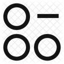 Dashboard Circle Remove Remove Minus Icon