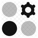 Dashboard Circle Setting Icon