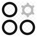 Dashboard Circle Settings Icon