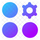 Dashboard Circle Setting Icon
