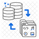 Dashboard Database Integration Data Visualization Icon