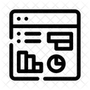 Dashboard Metrics Visualization Icon