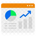 Visual Metrics Technology Trends Actionable Insights Icon