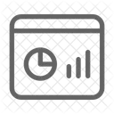 Dashboard Graph Programming Icon