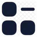 Dashboard Square Remove Icon