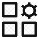 Dashboard Square Setting Dashboard Settings Icon