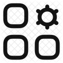 Dashboard Square Setting Icon