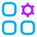 Dashboard Square Setting Icon