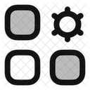 Dashboard Square Setting Icon