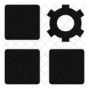 Dashboard Square Setting Icon