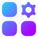 Dashboard Square Setting Icon