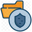 Data Folder Shield Icon
