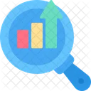 Data Analytics Search Icon