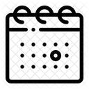 Data Calendario Programacao Ícone