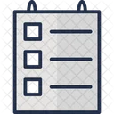 Data Notepad Notes Icon