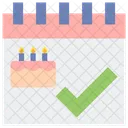 Data Calendario Programacao Ícone