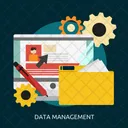 Data Management Process Icon